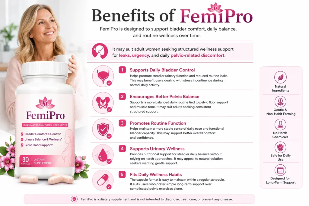 Benefits of FemiPro