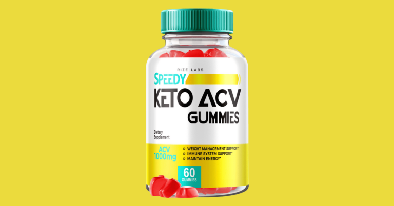 DIET Speedy Keto + ACV Gummies Review