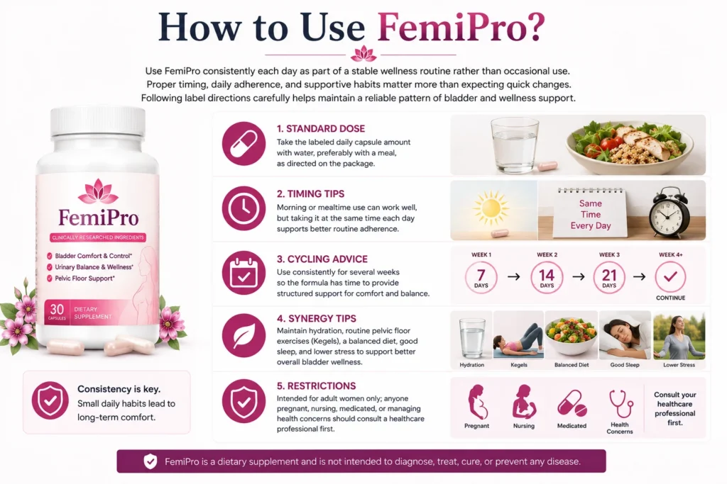 FemiPro Use