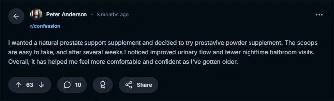 ProstaVive reviews