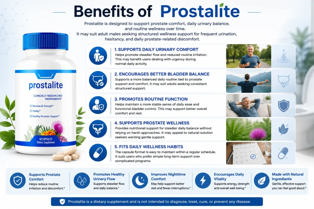 Benefits of Prostalite