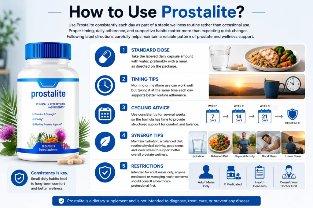 Prostalite Use