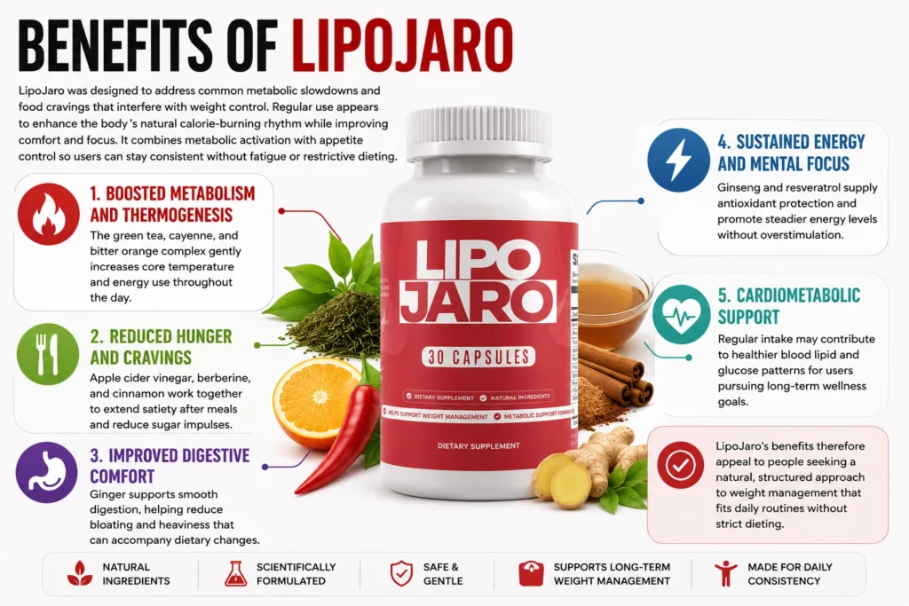Benefits of LipoJaro