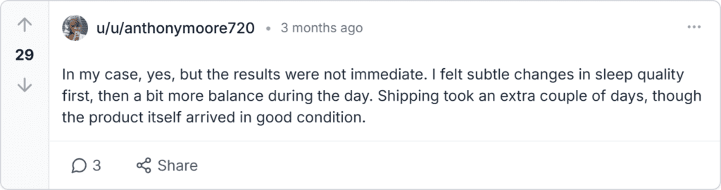 Reddit reviews