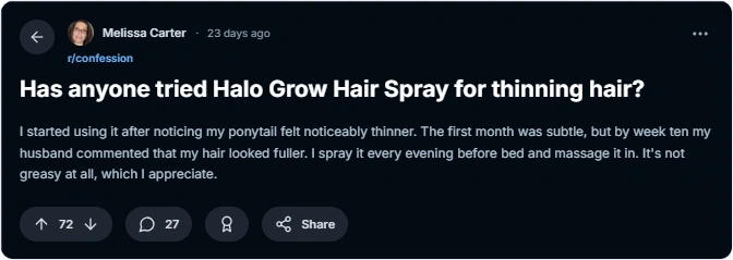 HaloGrow reddit review