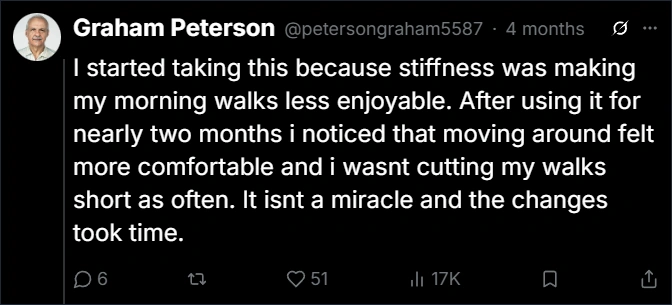 instaflex advanced twitter reviews