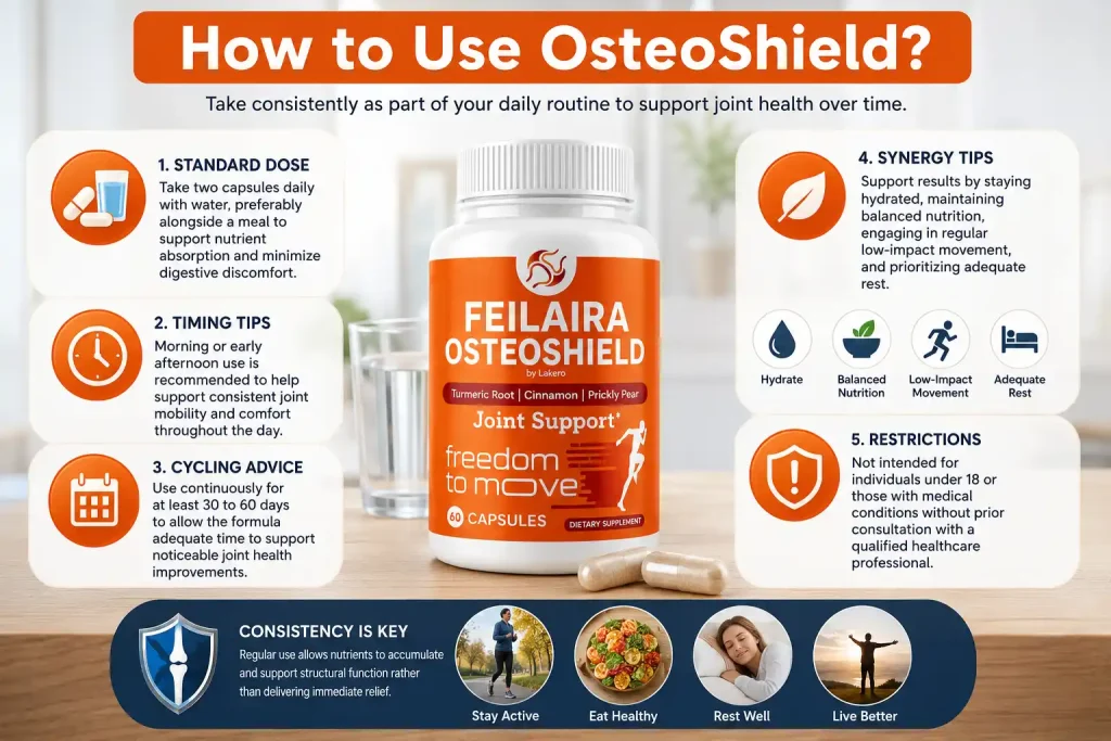 How to Use OsteoShield