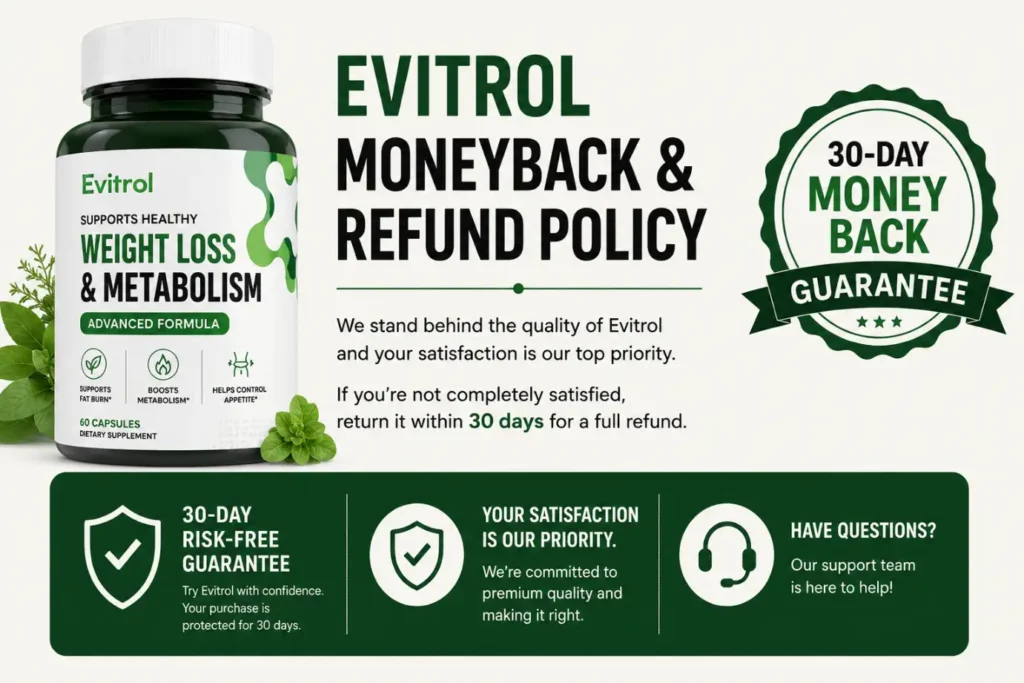 Evitrol Refund Policy