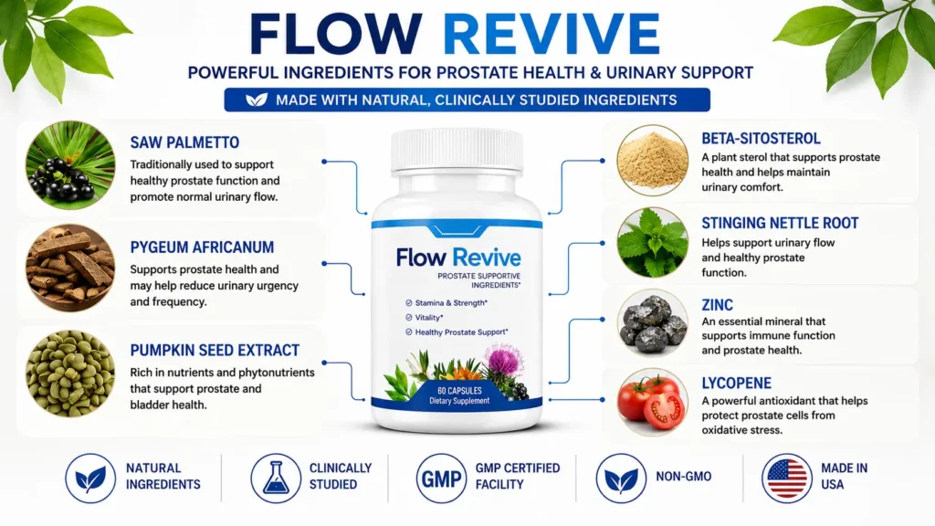 Flow Revive Ingredients List