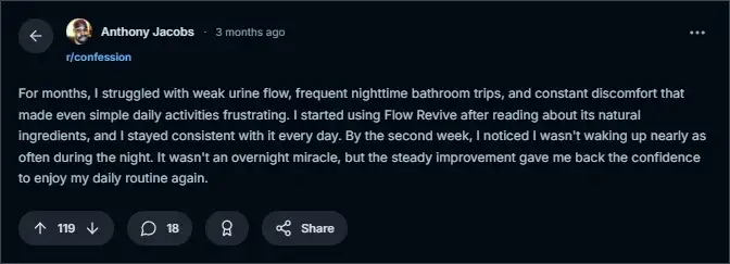 Flow Revive Reddit Reviews