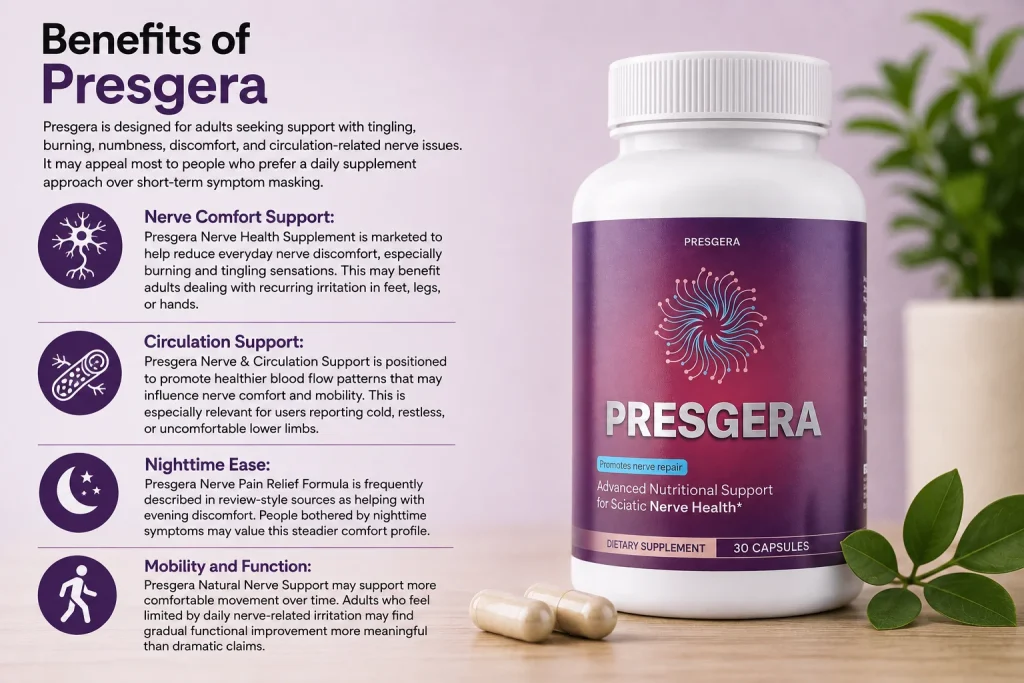 Benefits of Presgera