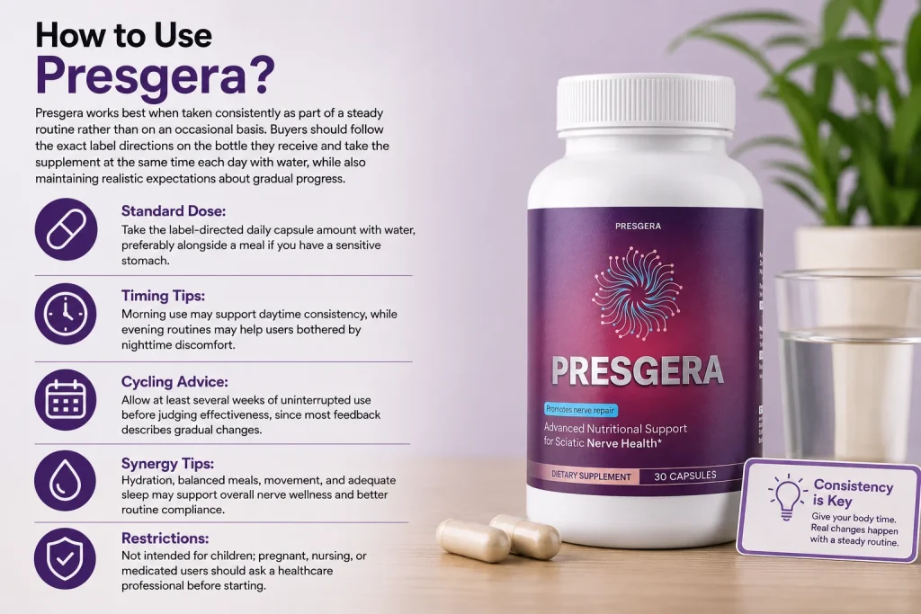 How to Use Presgera