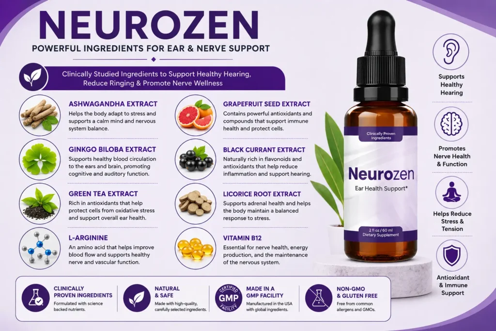 NeuroZen Ingredients