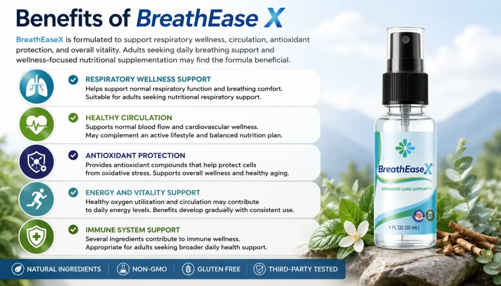 Benefits of BreathEase X