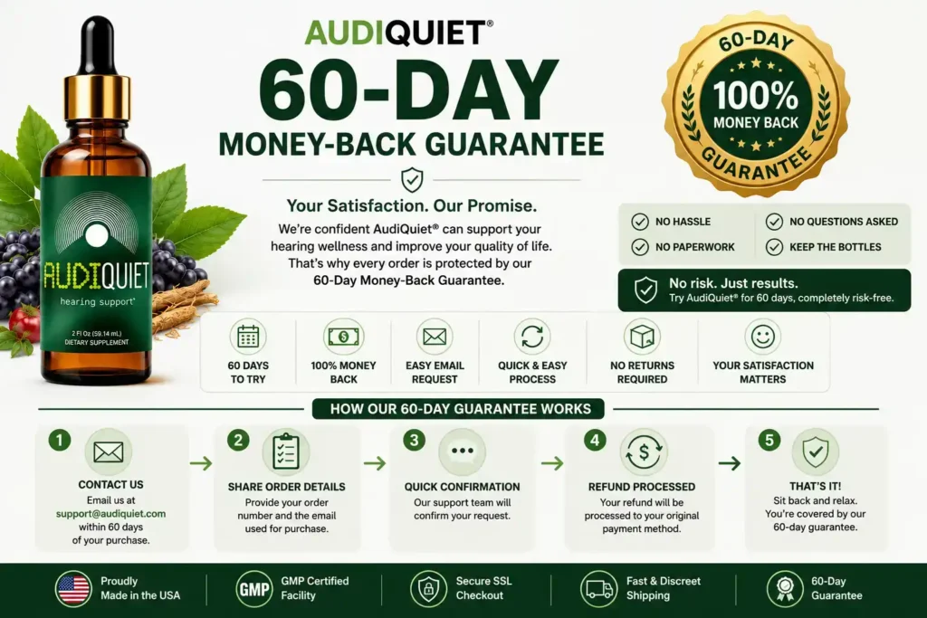 AudiQuiet Refund Policy