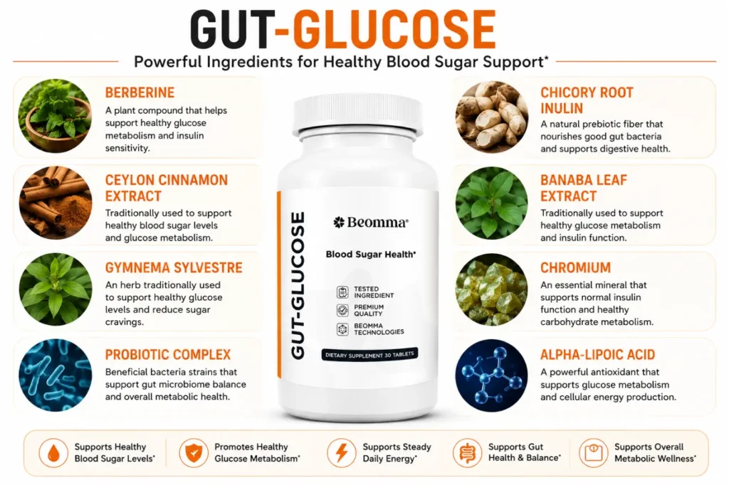 Gut Glucose Ingredients