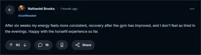 Horse Fil Reddit Reviews