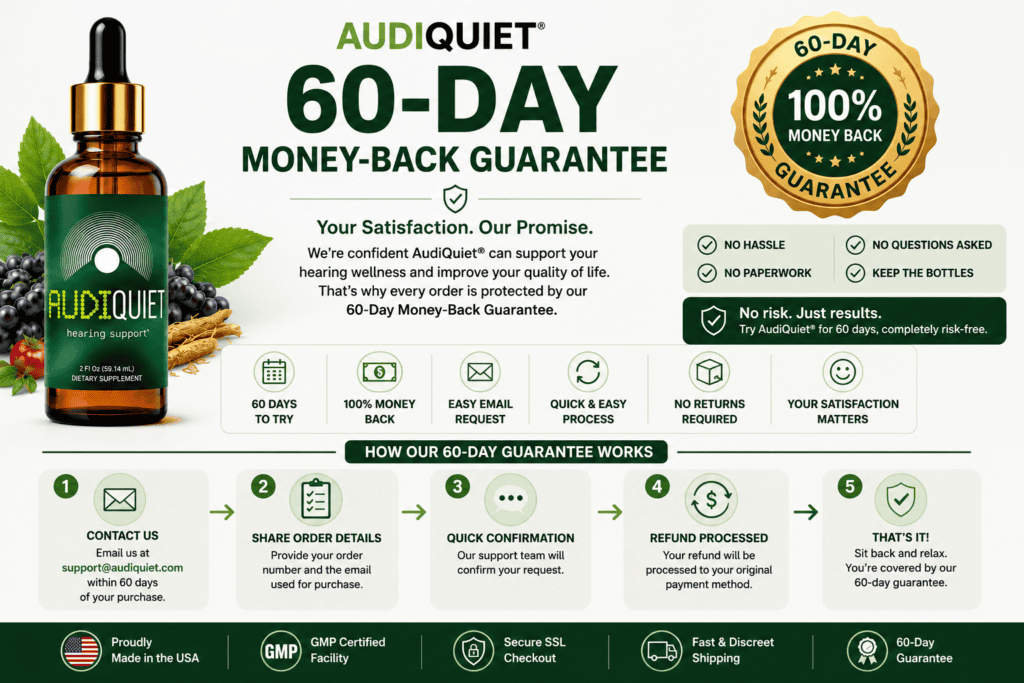 AudiQuiet Refund Policy