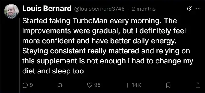 TurboMan X Reviews