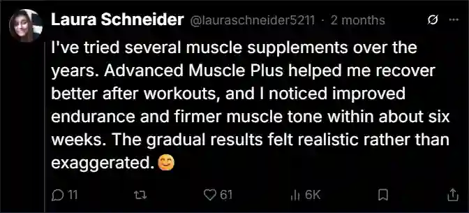 Advanced Muscle Plus X Reviews