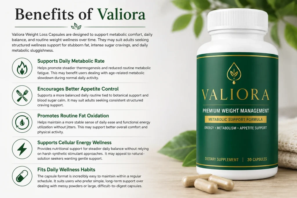 Benefits of Valiora