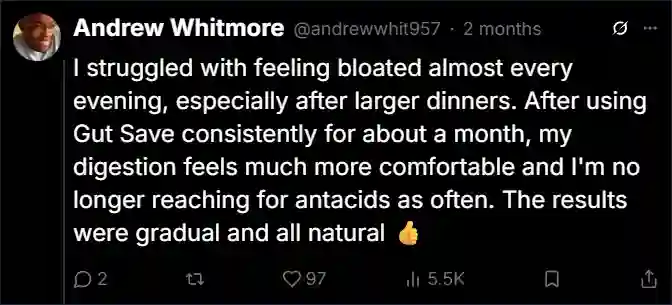 Gut Save X Reviews