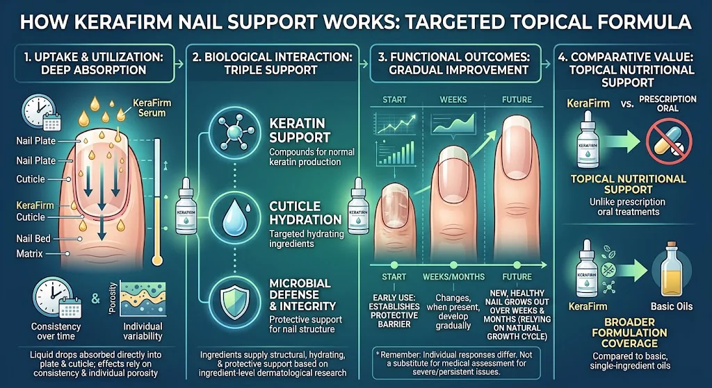 How Does KeraFirm Nail Support Work