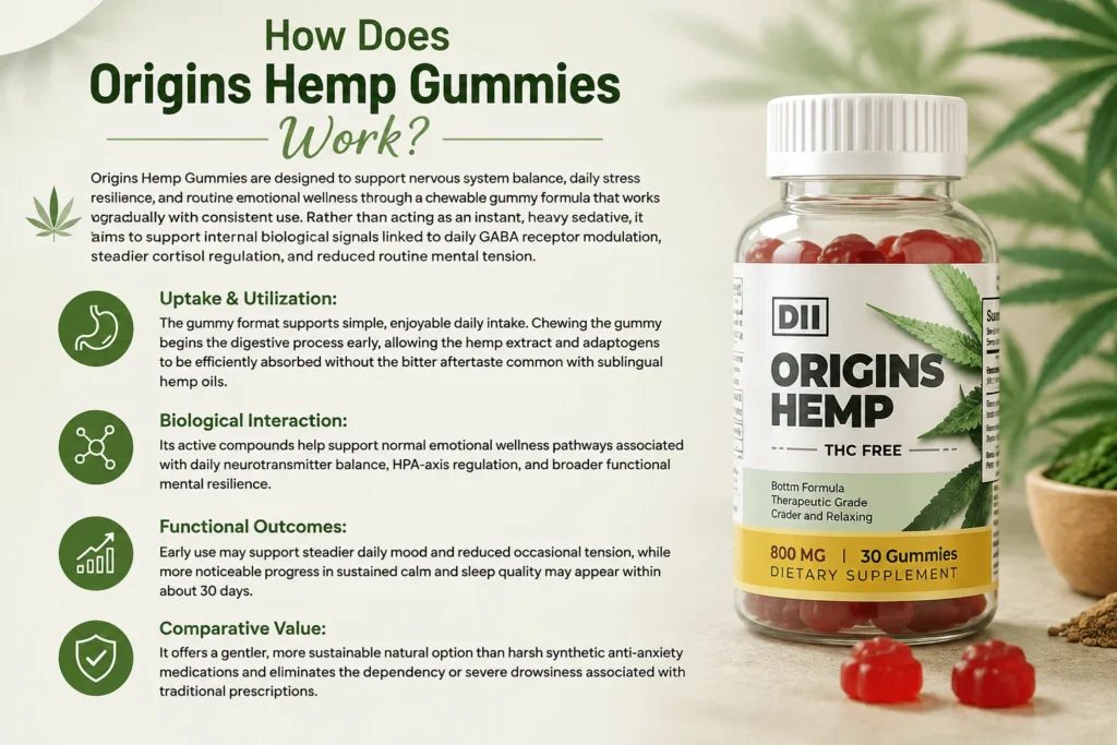 How Does Origins Hemp Gummies Work