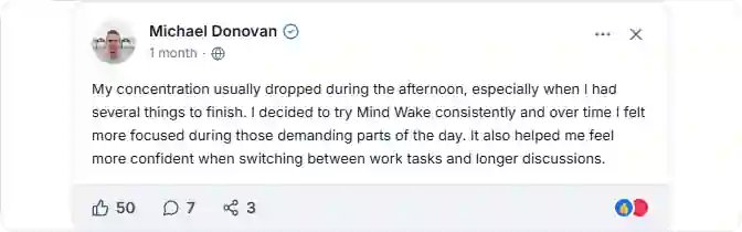 Mind Wake Facebook Reviews