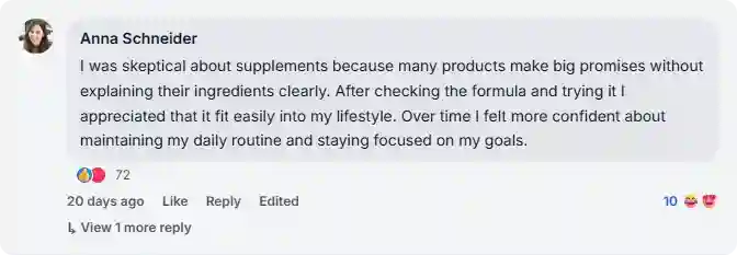 Neuro Cinnamon Facebook Reviews