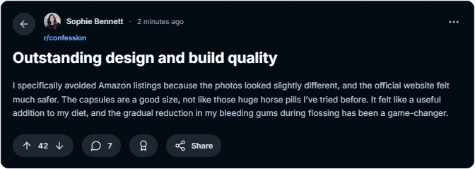 Reddit reviews