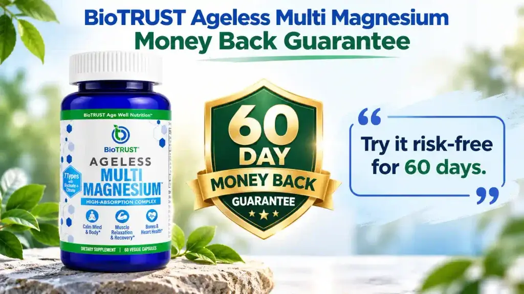 BioTrust Ageless Multi Magnesium Refund Policy
