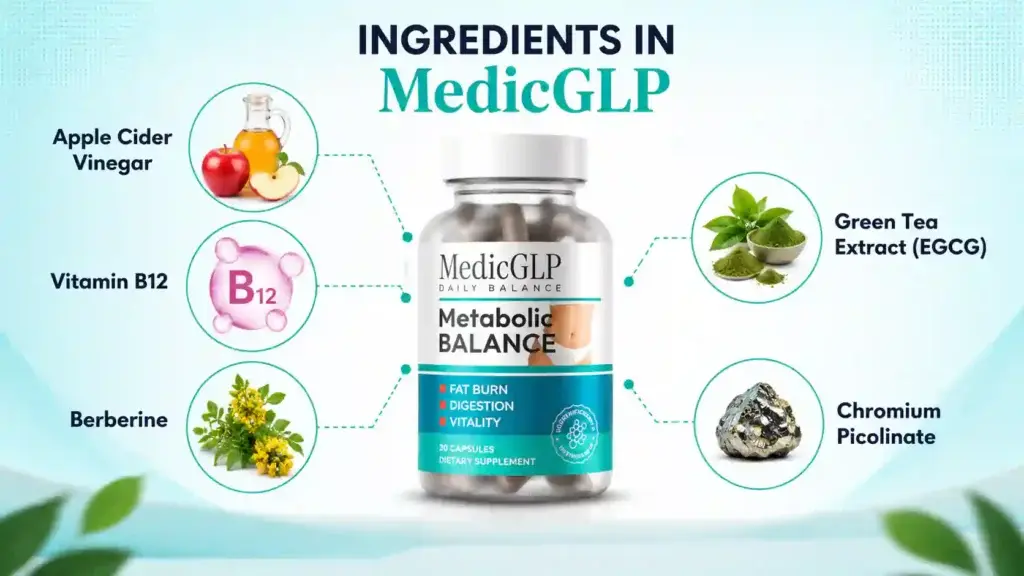 MedicGLP Ingredients List