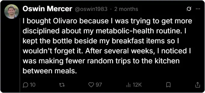 Olivaro X Reviews