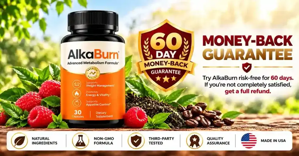 AlkaBurn Money Back Guarantee