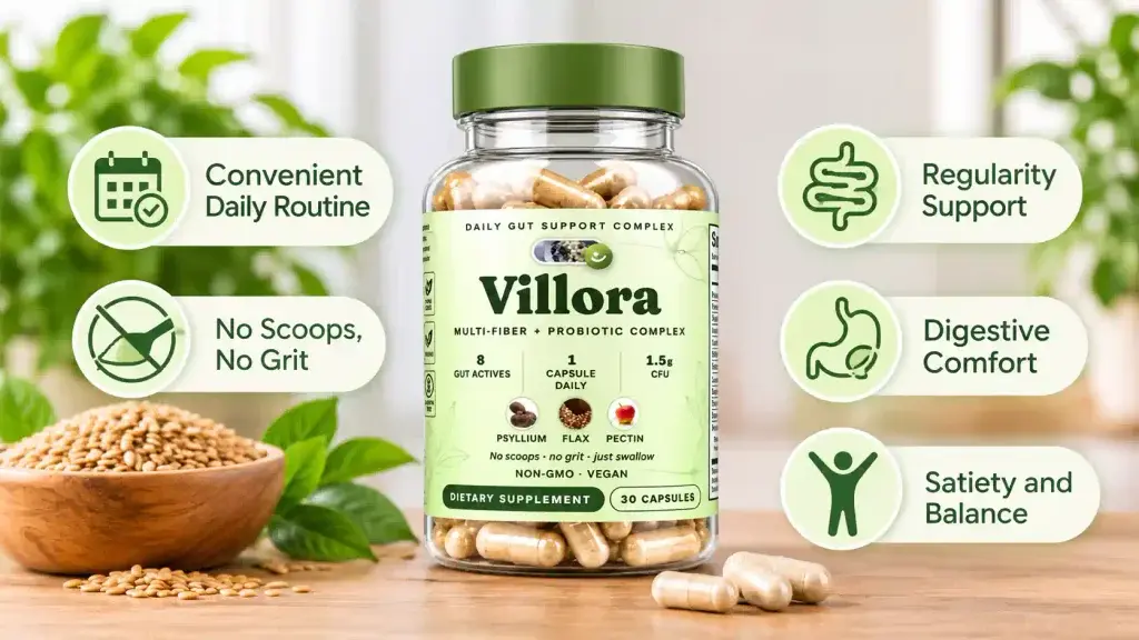 Benefits of Villora Gut Health Capsules