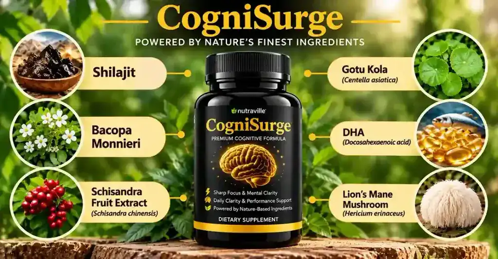 CogniSurge Ingredients and Scientific Support