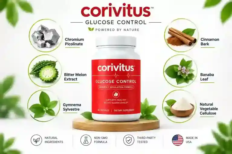 Corivitus Glucose Control Ingredients and Scientific Support