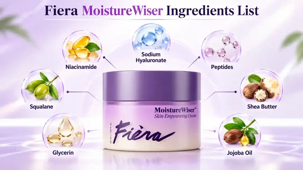 Fiera MoistureWiser Ingredients List