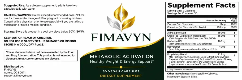 Fimavyn Ingredients and Scientific Support