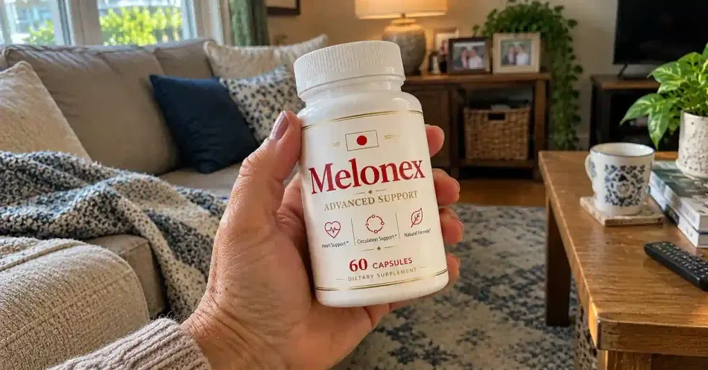 Holding melonex bottle