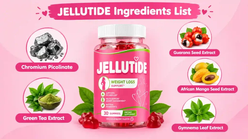 JelluTide Ingredients List