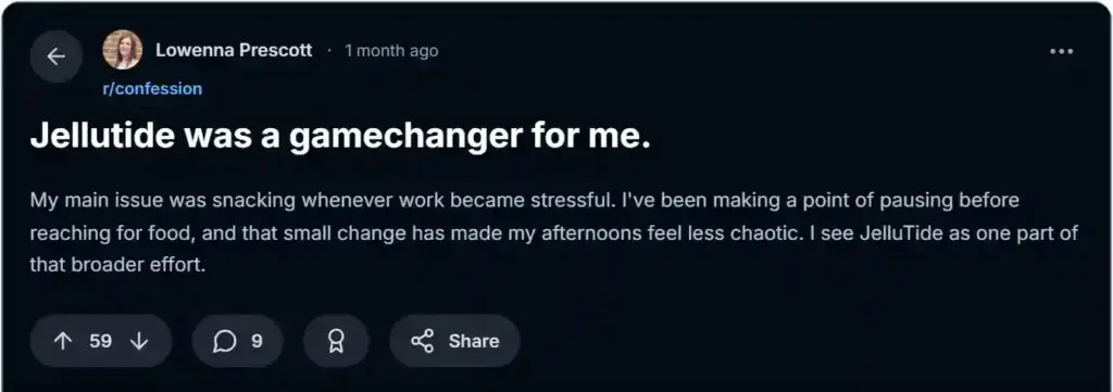 JelluTide Reddit Reviews