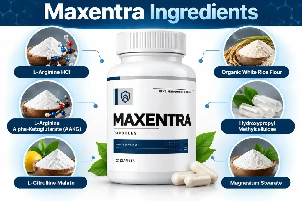 Maxentra Ingredients