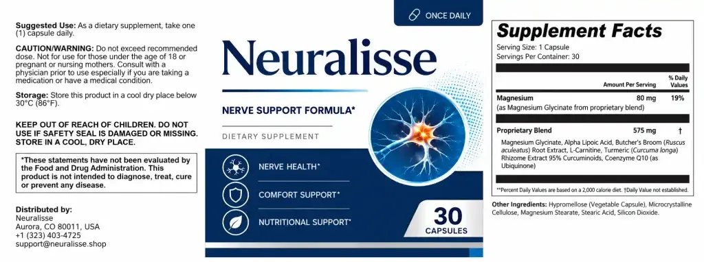 Neuralisse Ingredients and Scientific Support