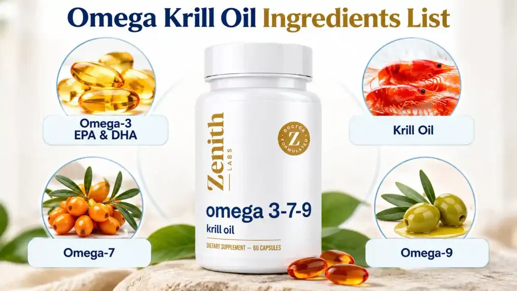 Omega Krill Oil Ingredients List