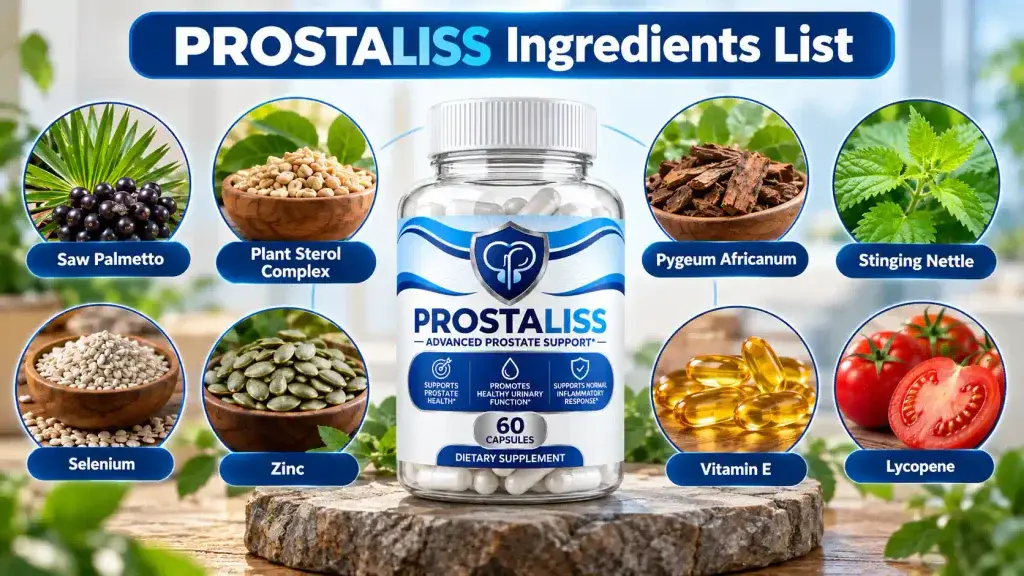 ProstaLiss Ingredients List