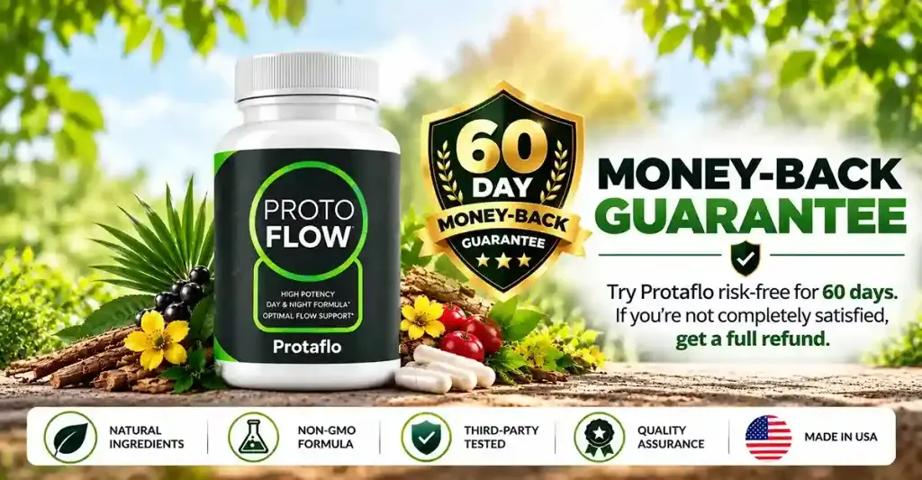Protaflo Money Back Guarantee