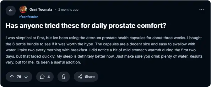 Reddit reviews