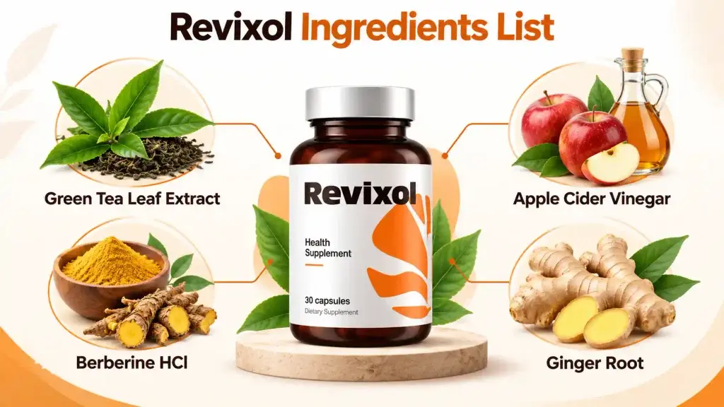 Revixol Ingredients List